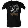 Munsters Family and Logo Black T-Shirt
